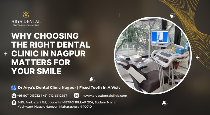 why choosing the right dental clinic in nagpur matters for your smile