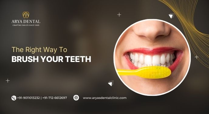 The Right Way To Brush Your Teeth